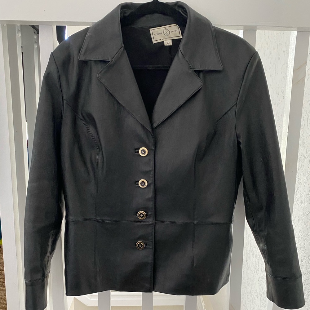 100% leather jacket